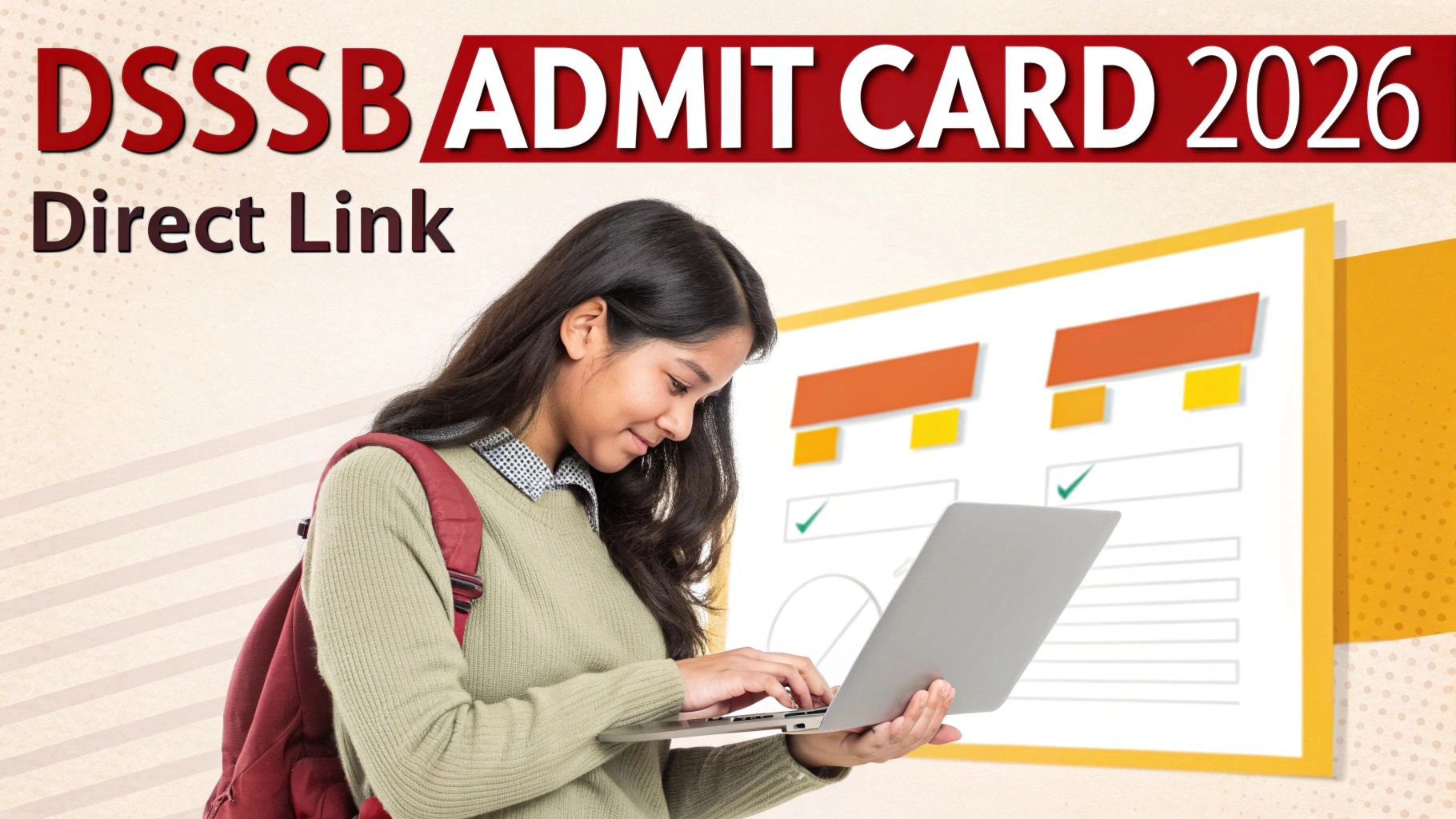 DSSSB Admit Card 2026 Direct Link
