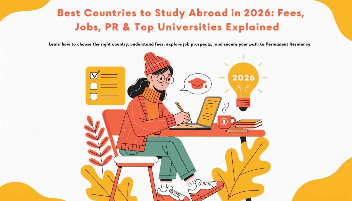 Best Countries to Study Abroad in 2026: Fees, Jobs, PR & Top Universities Explained