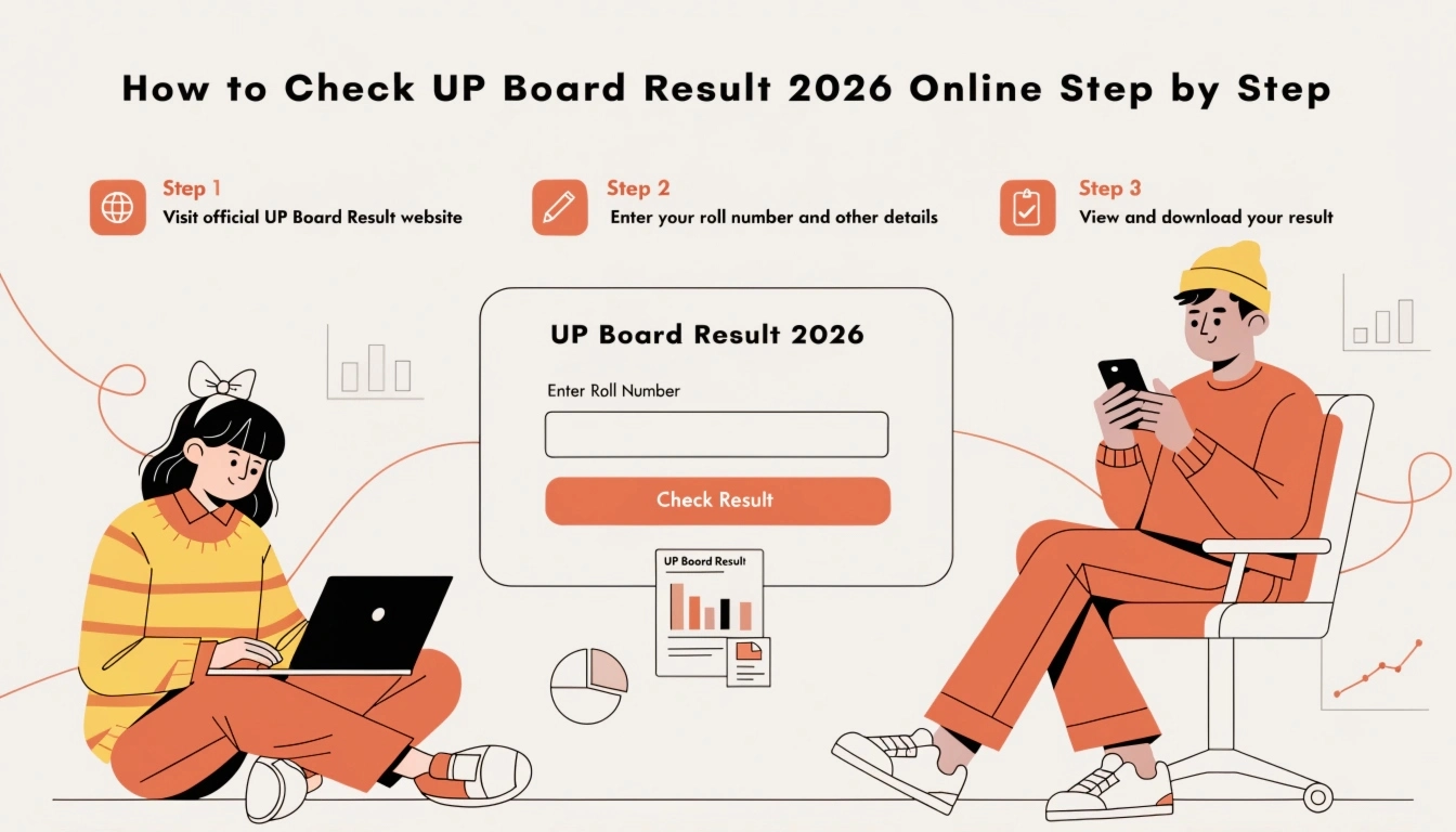 How to check UP Board Result 2026 online step by step?