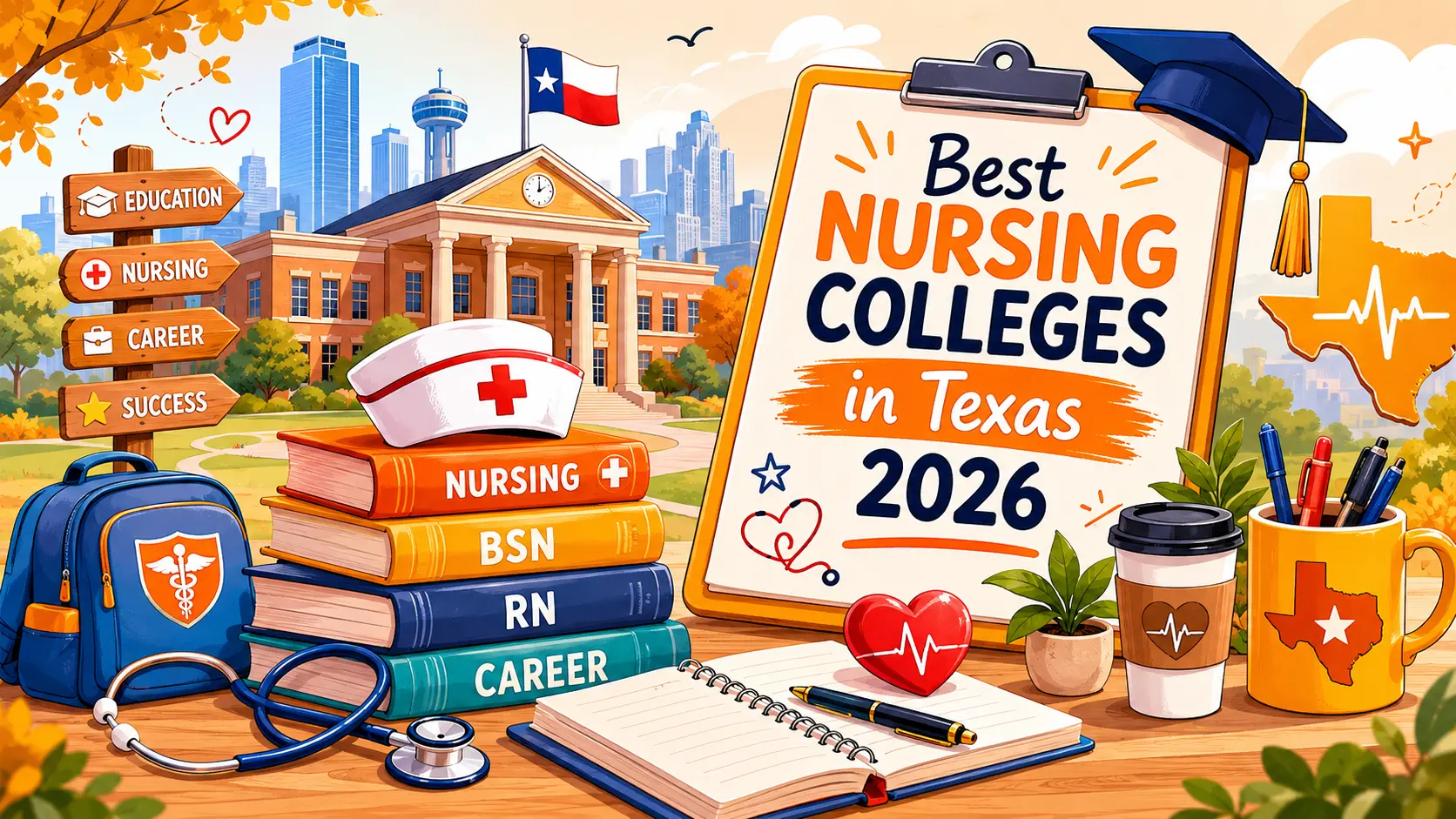 Best Nursing Colleges in Texas 2026: Top BSN, RN & Accredited Nursing Schools