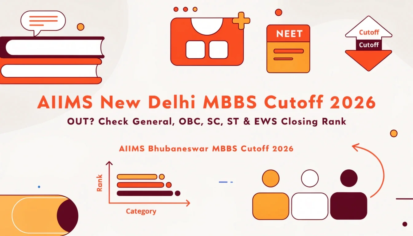 AIIMS New Delhi MBBS Cutoff 2026: Expected Rank, Category Wise Breakdown & Trends 