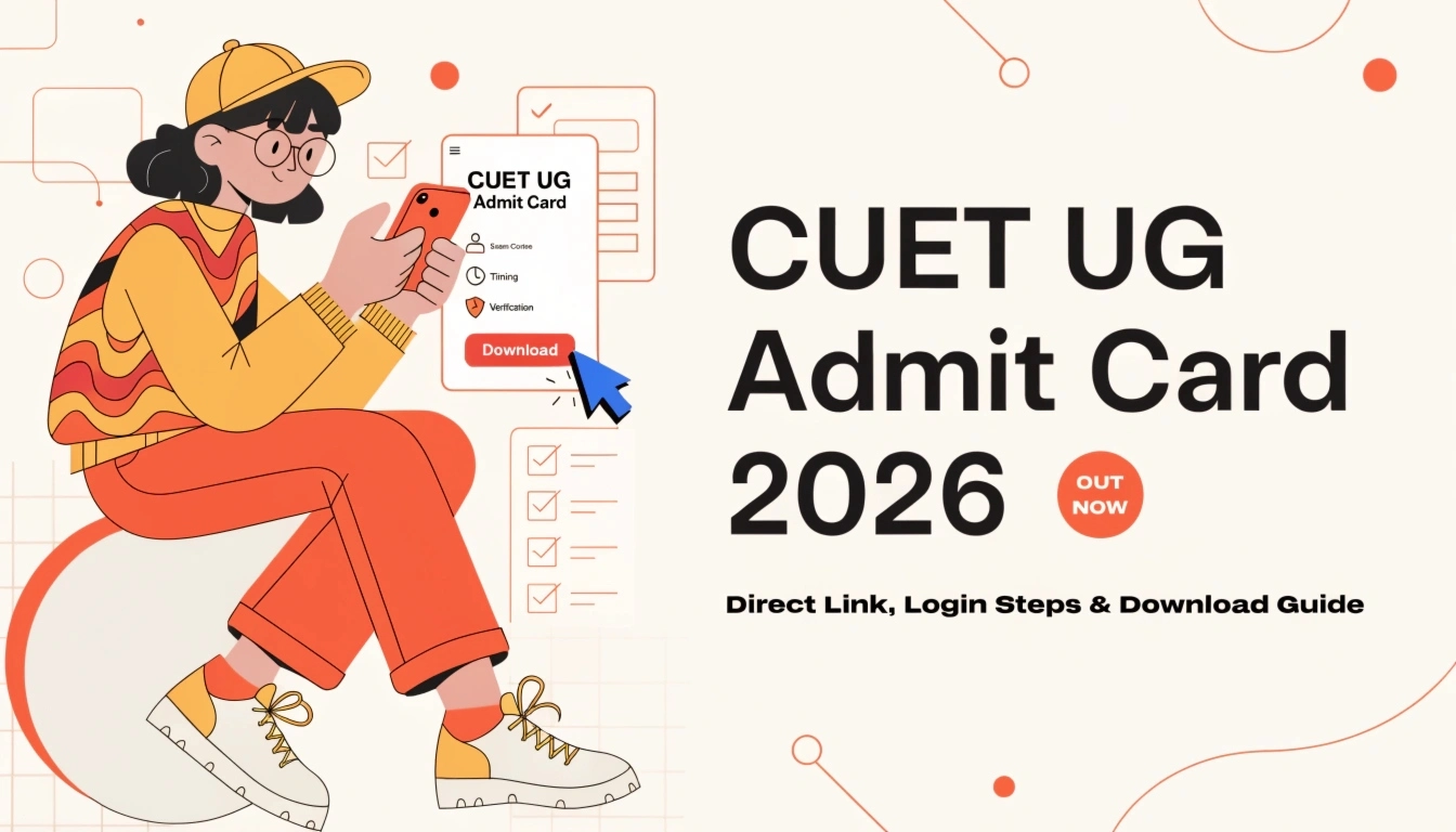 Is CUET UG Admit Card 2026 OUT? Direct Link, Login & How to Download