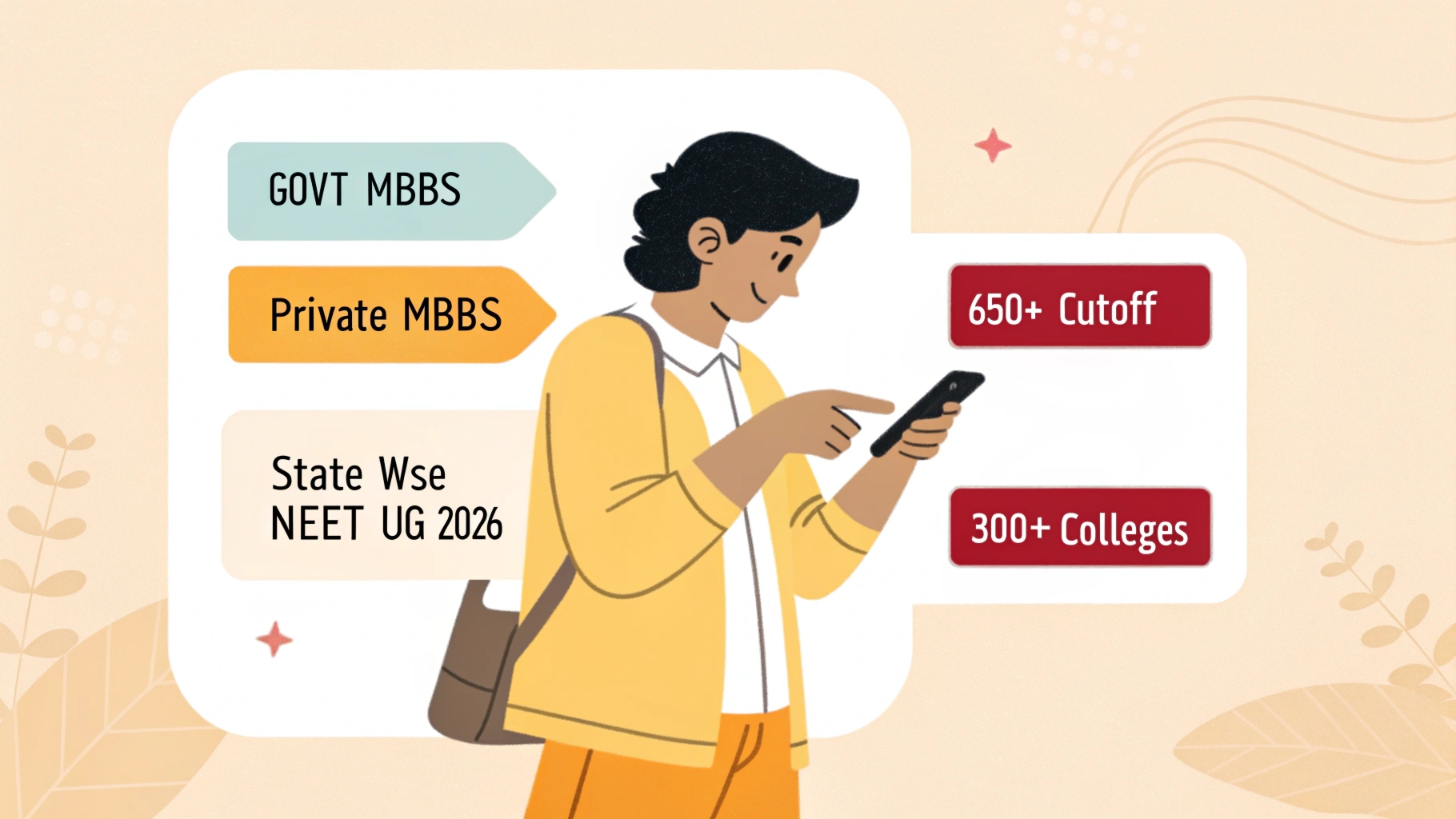 NEET UG 2026 Expected Cutoff State Wise 300+ Medical Colleges Government & Private MBBS List