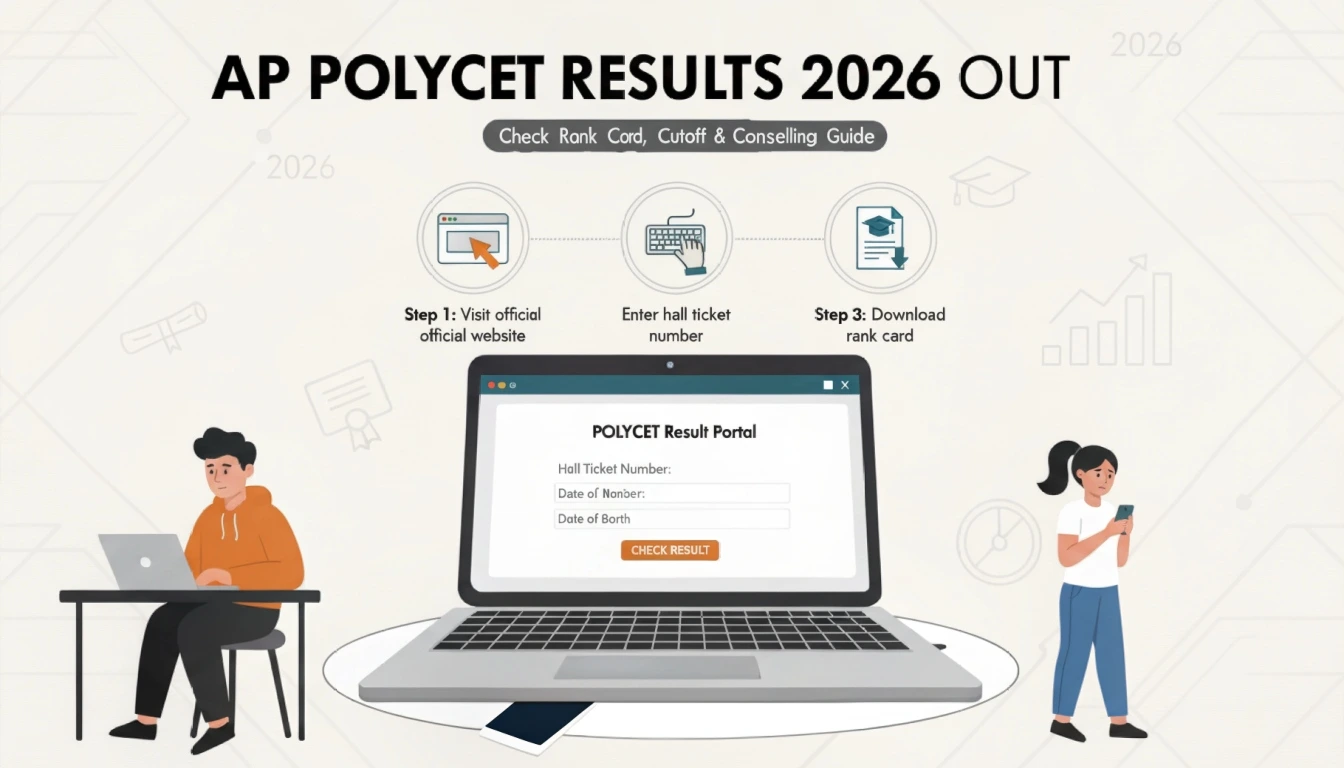 AP POLYCET Result 2026 Result Out: Check Rank, Marks vs Rank & Counselling Process